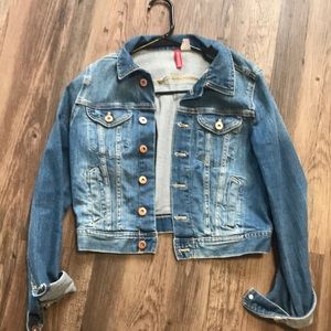 Cropped Denim Jacket